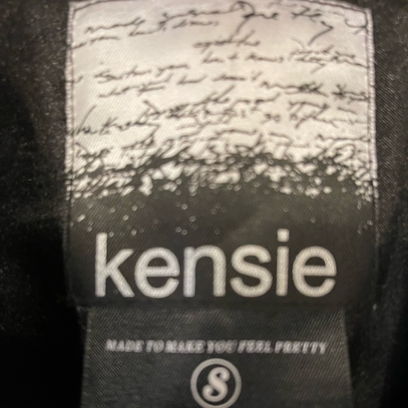 Kensie Double Breasted Black Fully lined Blazer EUC - Picture 3 of 5